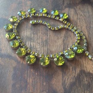 Antique Green Necklace